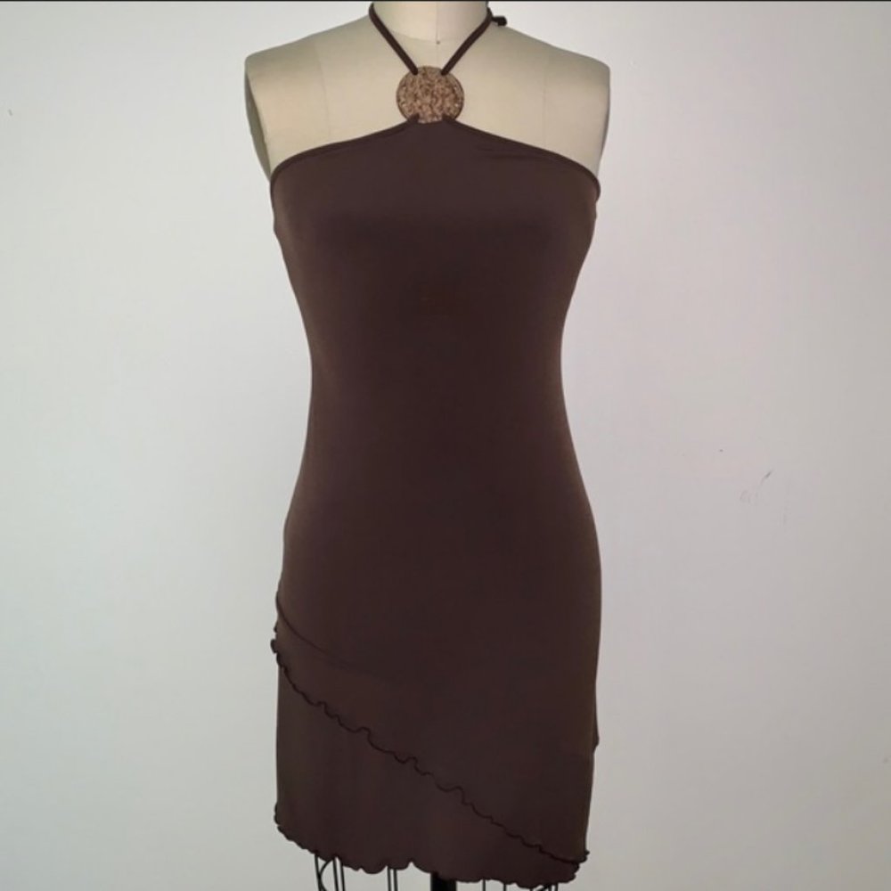 Moda International--halter top bra dress-- Size xSmall